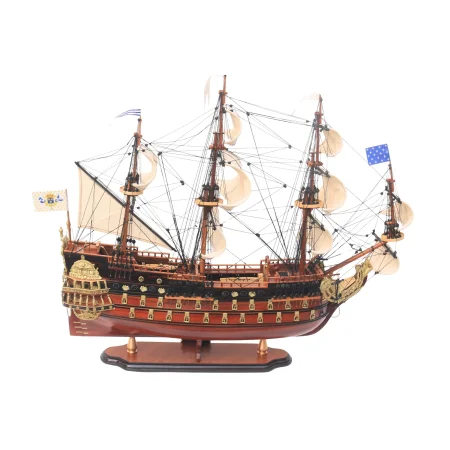 Model żaglowca Soleil Royal – ekskluzywny okręt flagowy Ludwika XIV, 80 cm